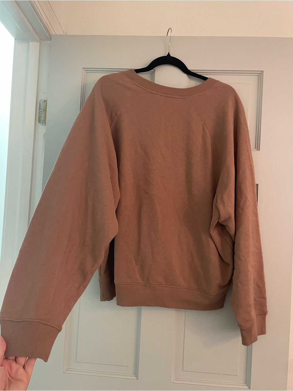 Old Navy So Comfy Classic Crewneck Sweatshirt - Brown - Picture 2 of 4